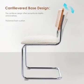 ONEVOG Upholstered Boucle Dining Chairs for Style and Comfort