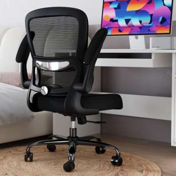 Ergonomic TRALT Office Chair with Lumbar Support