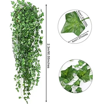 AGEOMET 10pcs Artificial Ivy Garland for Home Decor