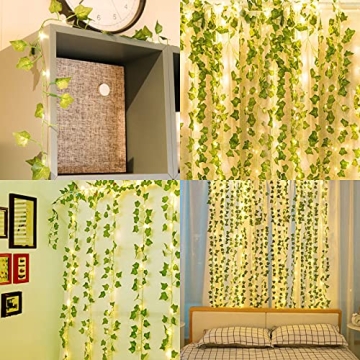 AGEOMET 10pcs Artificial Ivy Garland for Home Decor