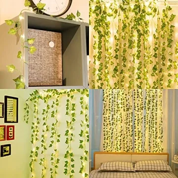AGEOMET 10pcs Artificial Ivy Garland for Home Decor