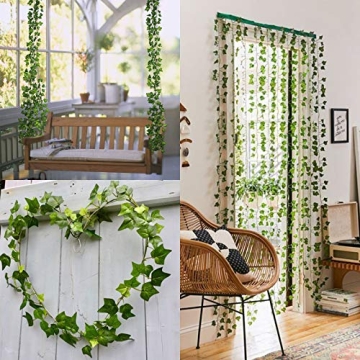 AGEOMET 10pcs Artificial Ivy Garland for Home Decor