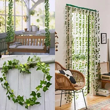 AGEOMET 10pcs Artificial Ivy Garland for Home Decor