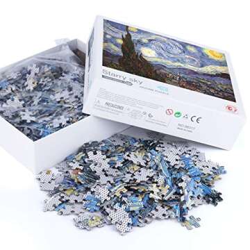 Starry Sky 1000 Piece Jigsaw Puzzle for Family Fun