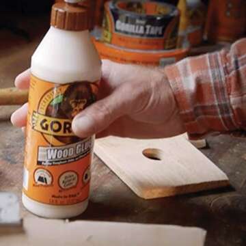 Gorilla Wood Glue 1 Gallon Natural Color - Fast & Strong