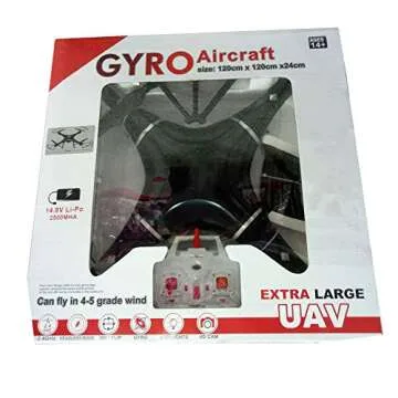 NiGHT LiONS TECH 47.2 Inch Drone with 2MP HD Camera