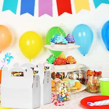 MOORAY Treat Boxes for Parties and Gifts - 30 Pack