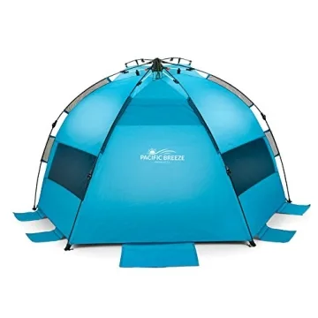 Pacific Breeze Beach Tent: Easy Setup & Huge Sun Protection