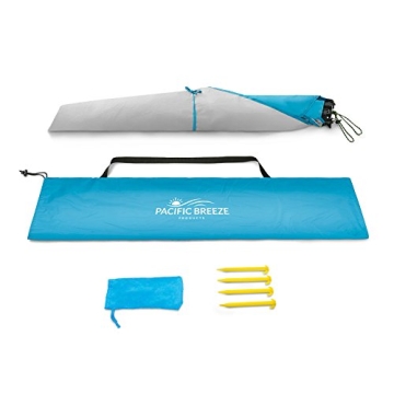 Pacific Breeze Beach Tent: Easy Setup & Huge Sun Protection