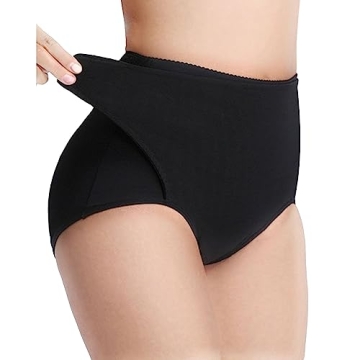 Shymay Women's Adjustable Belly Wrap Postpartum Panties