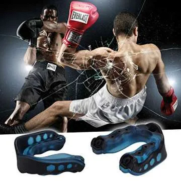 OUTFANDIA Gel Mouth Guard for Athletes - Comfort & Protection