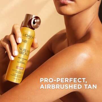 L'Oreal Paris Sublime Bronze Self-Tanning Mist Spray Tan