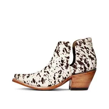 ARIAT Women's WMS Dixon Haircalf Cow Hair on Fashion Boot