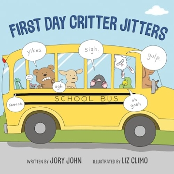 First Day Critter Jitters Book for Kids