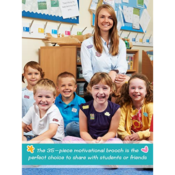 Kajaia 35 Pcs Positive Enamel Pins for Life's Inspiration