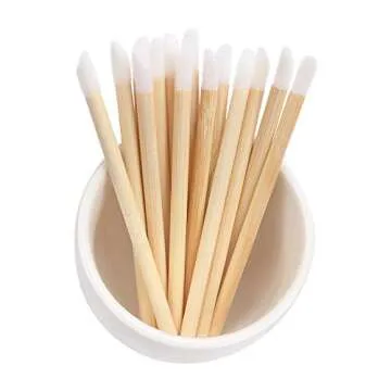 100pcs Bamboo Makeup Brush Set - Eco-Friendly & Versatile