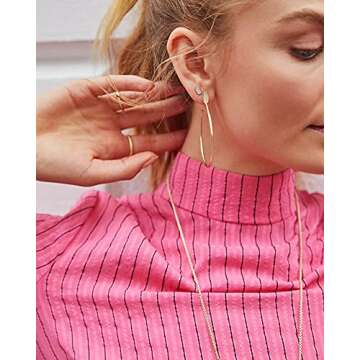 Stylish Kendra Scott Pepper Hoop Earrings for Women