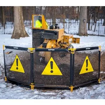 Notch Tri-Guard Heavy-Duty Mesh Barrier for Safety