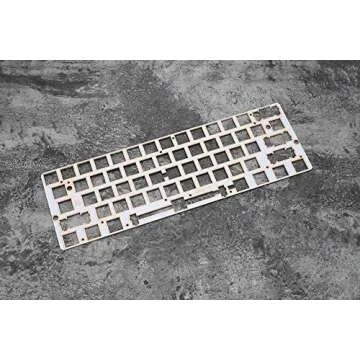 KPREPUBLIC 60% Aluminum Mechanical Keyboard for GK61/GK61S