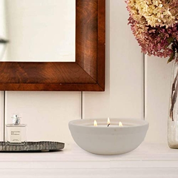 Citronella Candle in Handcrafted Pottery for Outdoors