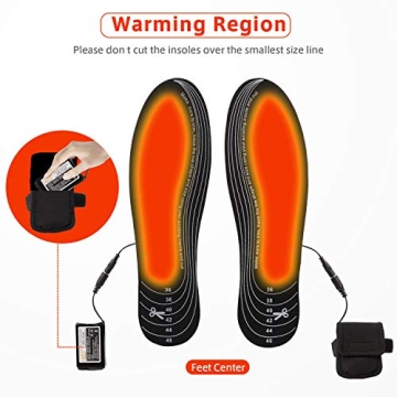 Warmfits Heated Insoles - Stay Warm Outdoors This Winter