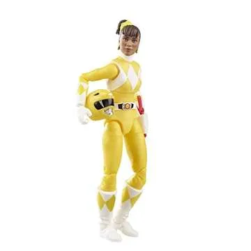 Power Rangers Lightning Collection Mighty Morphin Yellow Ranger Aisha Vs. Scorpina 2-Pack 6-Inch Premium Collectible Action Figure Toys