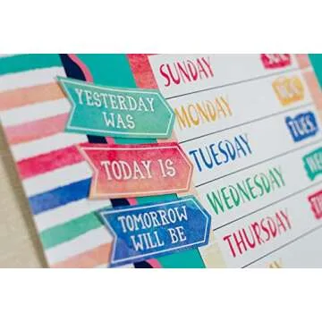 Stylish Watercolor Calendar Bulletin Board for Classrooms