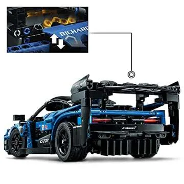 LEGO® Technic McLaren Senna GTR™ 42123 Toy Car Model Building Kit; Build and Display an Authentic McLaren Supercar