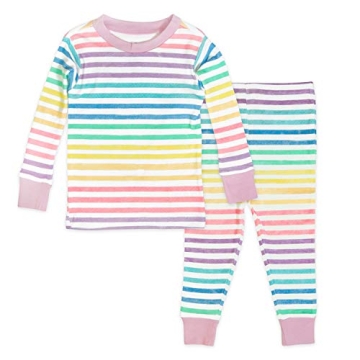 HonestBaby Organic Cotton 2-Piece Pajama Set for Kids