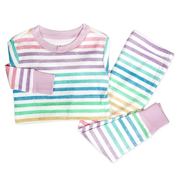 HonestBaby Organic Cotton 2-Piece Pajama Set for Kids