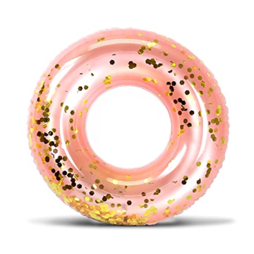 CoTa Global Inflatable Pool Float Tube Confetti