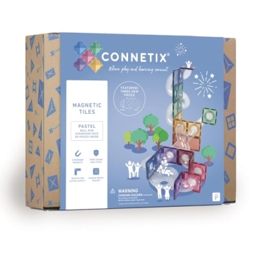 Connetix Pastel Ball Run Expansion Pack for Creative Play