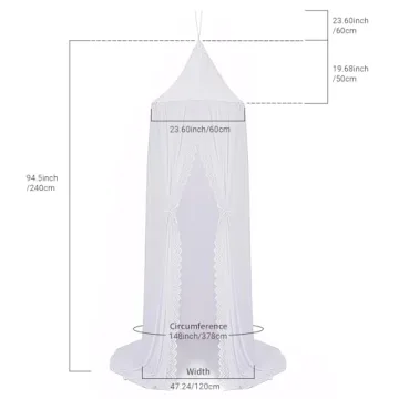 OldPAPA Kids Bed Canopy - Magical Room Decor for Kids