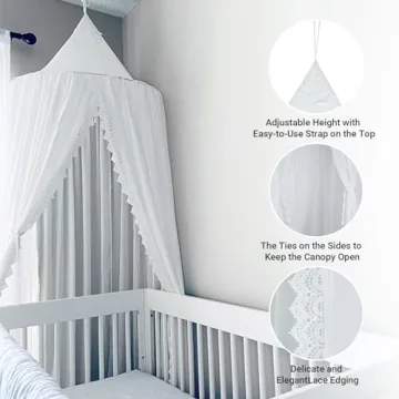 OldPAPA Kids Bed Canopy - Magical Room Decor for Kids
