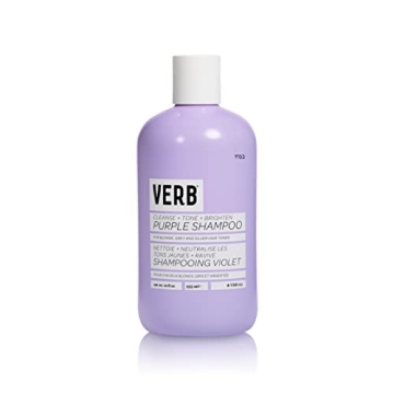 VERB Purple Shampoo - Vegan Toning Shampoo for Blonde, Grey, and Silver Hair - Sulfate-Free and Para...