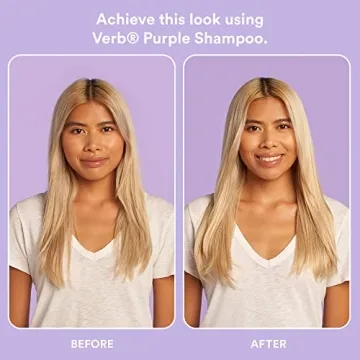 Verb Purple Shampoo for Blonde and Grey Hair - Vegan and Sulfate-Free