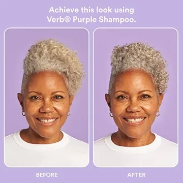 Verb Purple Shampoo for Blonde and Grey Hair - Vegan and Sulfate-Free