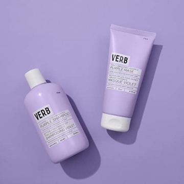 Verb Purple Shampoo for Blonde and Grey Hair - Vegan and Sulfate-Free