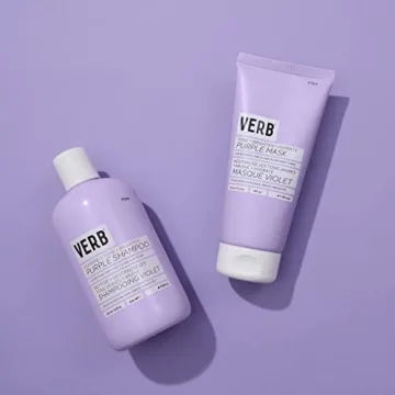 Verb Purple Shampoo for Blonde and Grey Hair - Vegan and Sulfate-Free