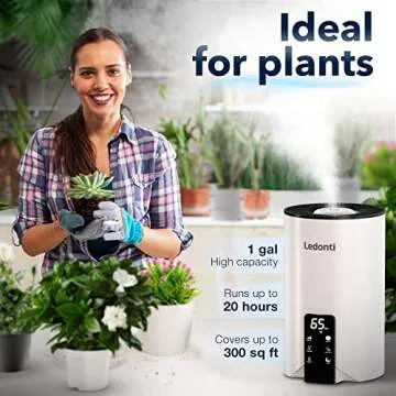 Smart Control Humidifier - Cool & Warm Mist for Home