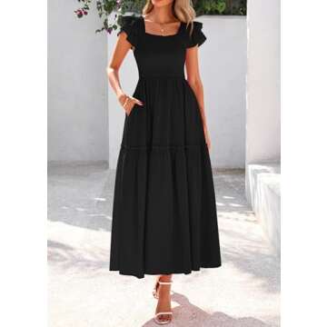 KIRUNDO Womens Summer Wedding Guest Dress 2025