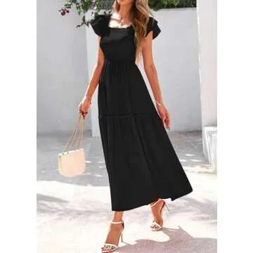 KIRUNDO Womens Summer Wedding Guest Dress 2025