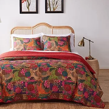 Greenland Home Jewel Quilt Set for Cozy Bedrooms