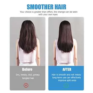 Bamboo Hair Brush, Ancable Travel Portable Wooden Bamboo Bristle Scalp Massager, Anti-Static Air Cushion Brush Comb, Mini HairBrush for Men Women Kids Thick Thin Curly Straight Wet Dry Hair Restore