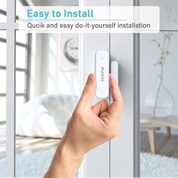 SECRUI Door Chime with 52 Chimes – Wireless Security Solution