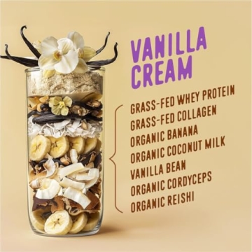 FlavCity Vanilla Protein Smoothie - Grass-Fed Whey Protein