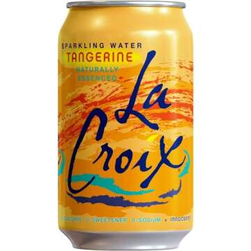 La Croix, Sparkling Tangerine, 12 Ounce, 8 Pack