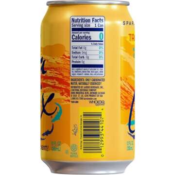 La Croix, Sparkling Tangerine, 12 Ounce, 8 Pack