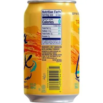 La Croix, Sparkling Tangerine, 12 Ounce, 8 Pack