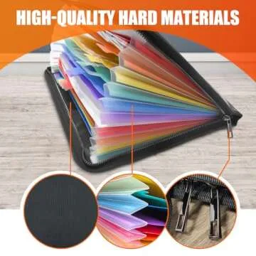 Fireproof Accordion File Organizer For Important Documents